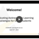 Recording of ACHIEVE Learning Sciences' Community Presentation on Learning Challenges, Dyslexia, and More